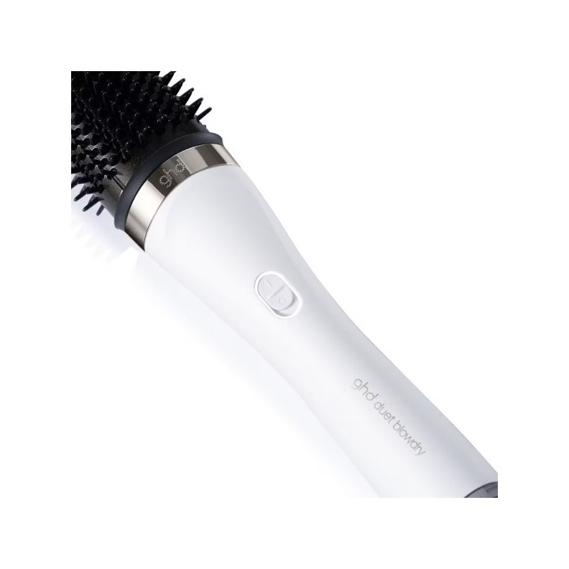 ghd Duet Blowdry Hair Dryer Brush in White