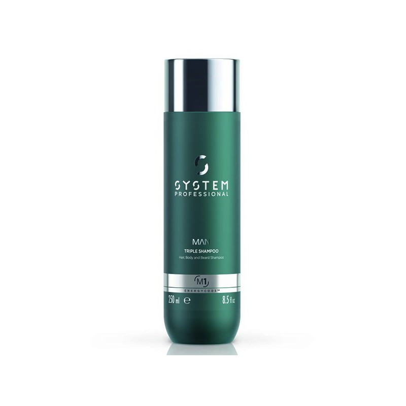 System Professional Man Triple Shampoo 250ml (M1)