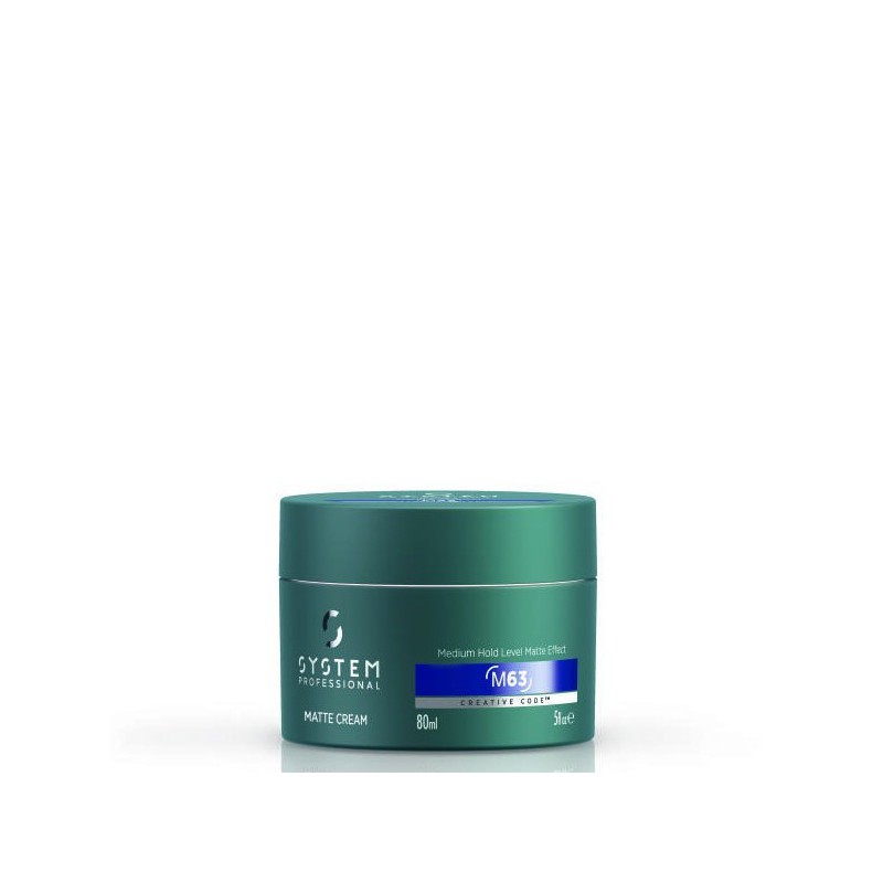 System Professional Man Matte Cream 80ml (M63)