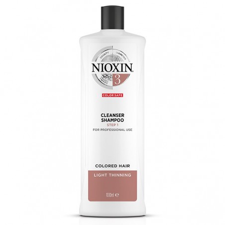 Nioxin Cleanser Shampoo Σύστημα 3 1000ml