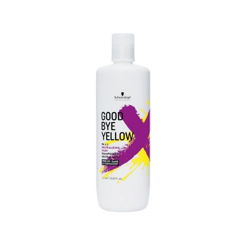 Schwarzkopf Professional Good Bye Yellow Shampoo 1000ml