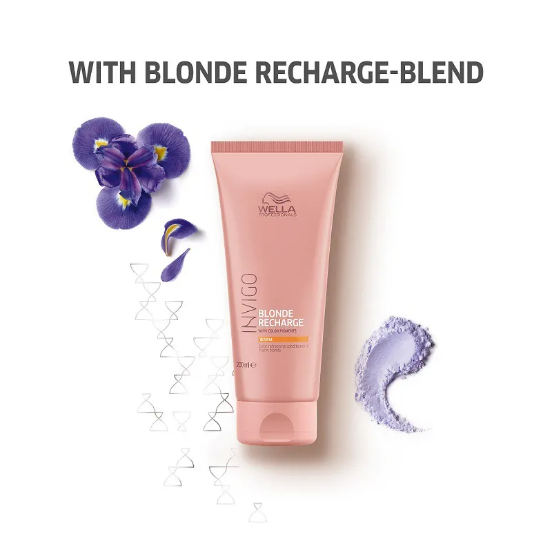 Wella Professionals Invigo Blonde Recharge Warm Blonde Conditioner 200ml