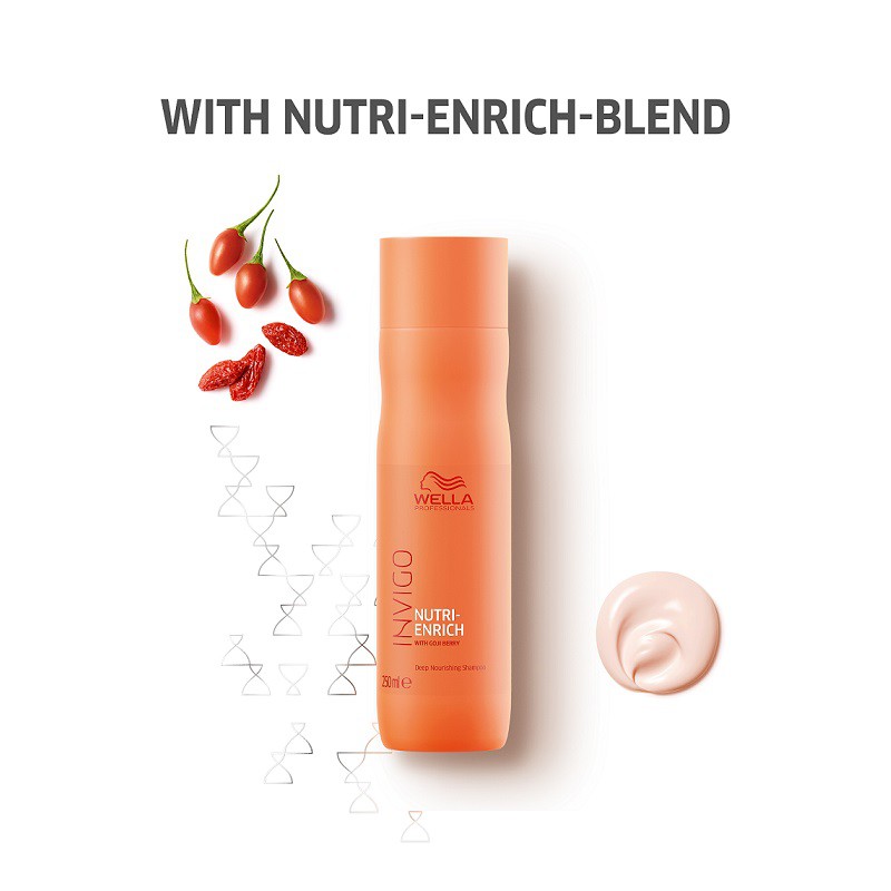 Wella Professionals Invigo Nutri-Enrich Deep Nourishing Shampoo 250ml