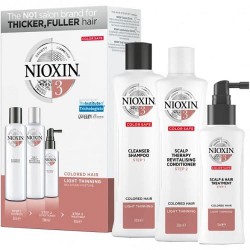 Nioxin Loyalty Kit System 3 (Shampoo 300ml + Conditioner 300ml + Treatment 100ml)