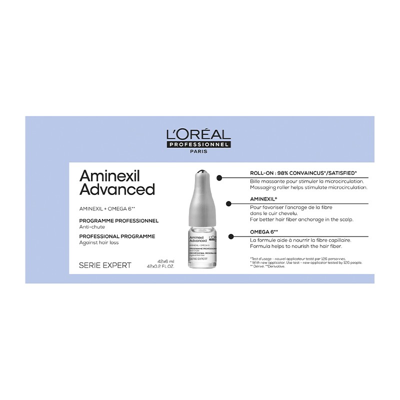 L'Oreal Professionnel Aminexil Advanced Serum 42X6ml